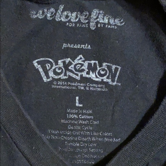 Pokémon black T-shirt - Picture 4 of 4